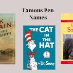 Top 10 Famous Pen Names: The Writers Behind the Names
